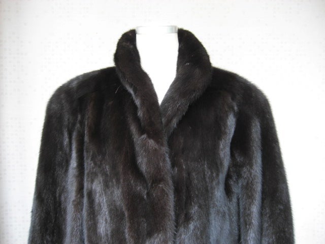 ダークミンクハーフコートをショート丈ジャケットに | 大木毛皮店工場長の毛皮修理リフォーム