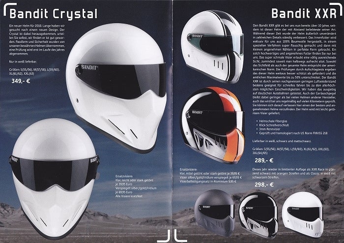 Bandit バンディット XXR Classic Helmet - オートバイアクセサリー