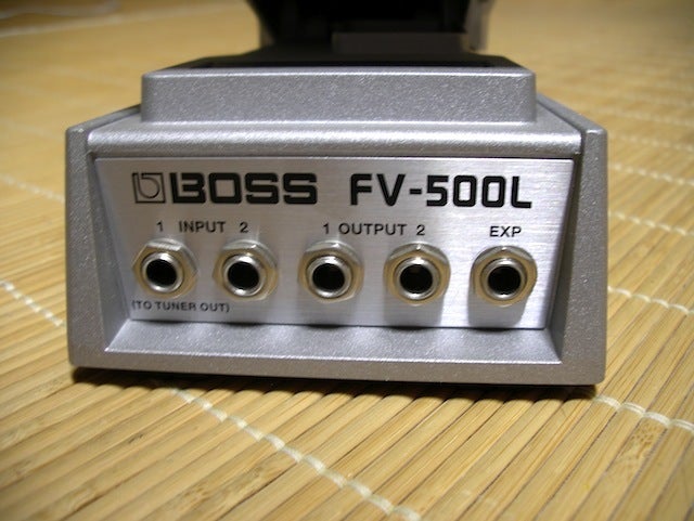 BOSS FV-500L ボリュームペダル | ヘボロッカーの機材ブログ