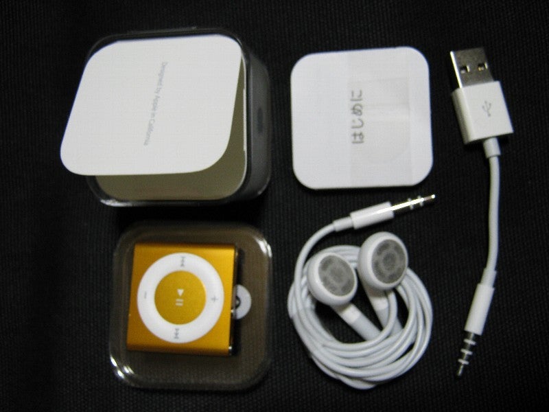 『iPod shuffle』 パッケージ開けて使ってみた。 | ゴチャ箱 blog. ～食玩・フィギュア・ピンキーストリート～