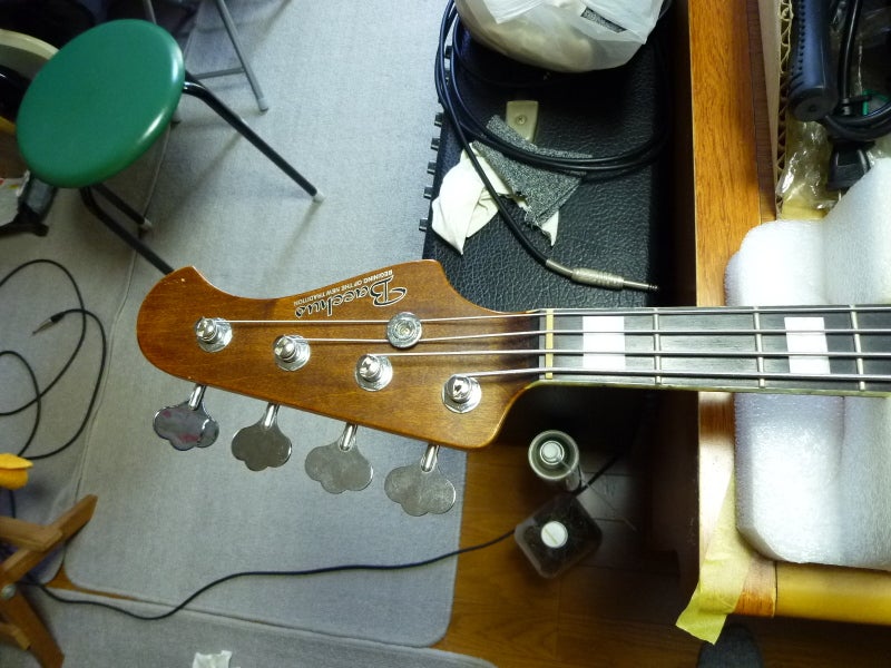 Bacchus 02 STANDARD-4 ベース 修理 | ギター屋ジョニーのブログ