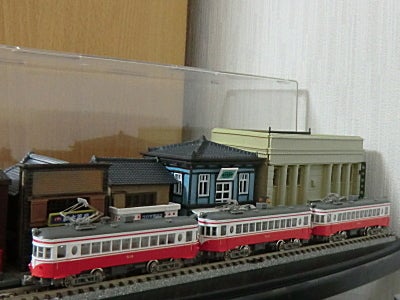 鉄道模型 名鉄モ510形”赤白塗装”（三重連） | 鉄旅と寺社めぐり写真紀行