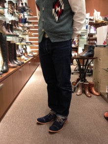 デニムに革靴は当たり前でしょ！｜WASHミント神戸店のブログ