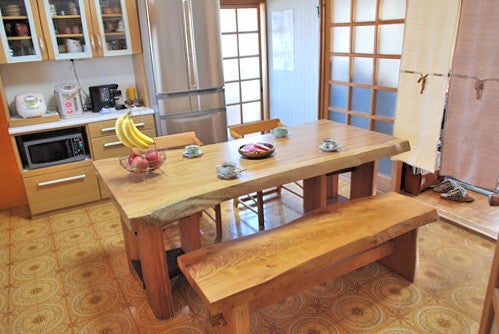 楠の一枚板ダイニングテーブルセット | 工房木香里のブログ