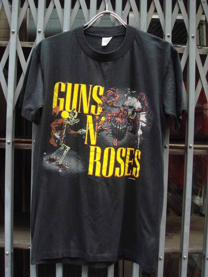 80'S ヴィンテージ GUNS N'ROSES（ガンズ＆ローゼズ） ロックTシャツ 