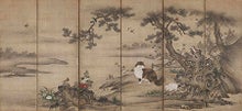 アートテラー・とに~の【ここにしかない美術室】-松に麝香猫図屏風