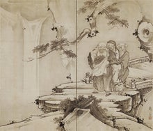 アートテラー・とに~の【ここにしかない美術室】-虎渓三笑図屏風
