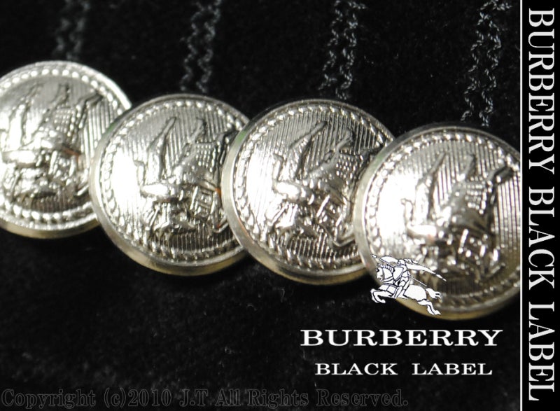 バーバリーブラックレーベルのベロア銀ボタンテーラードジャケット | BURBERRY BLACK LABEL 通販