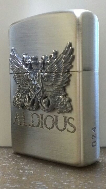 aldious ジッポライター シリアルナンバー入り-