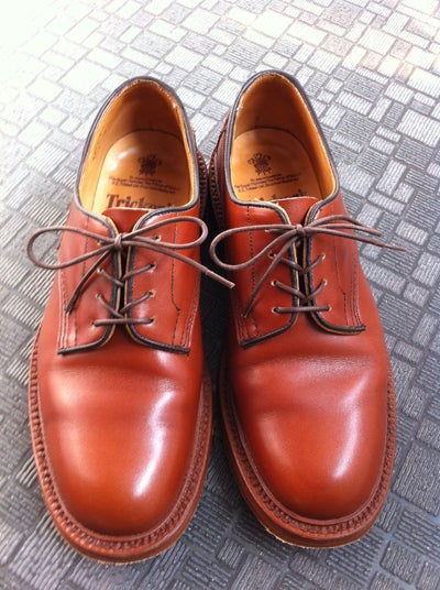 Tricker's Woodstock 紐替え | のじお靴日記