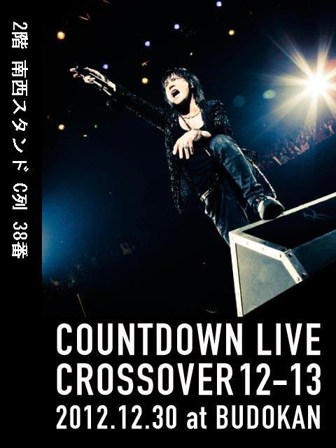 氷室京介COUNTDOWN LIVE CROSSOVER 12-13に参戦してきました！！ | (のぶ721)のブログ