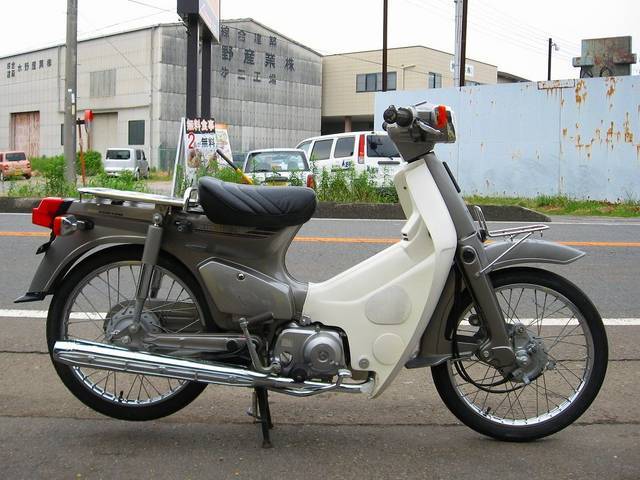 ホンダ カブ50 リアブレーキをハンドブレーキに変更!! | Sun