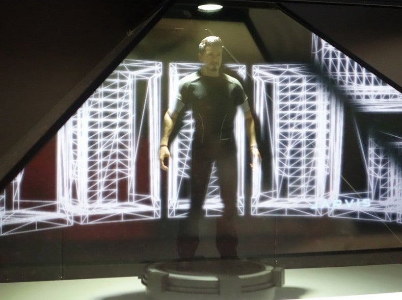 3Dホログラム映像技術SHOW HOTTOYS アイアンマン | 伝説のあのYOYO (o￣∇￣o)♪
