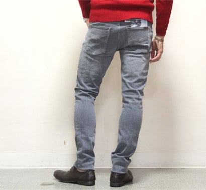 Nudie Jeans TIGHT LONG JOHN 味のある絶妙な色落ち感 グレーデニム！！ | 愛知県春日井市、小牧市の大人カジュアルを