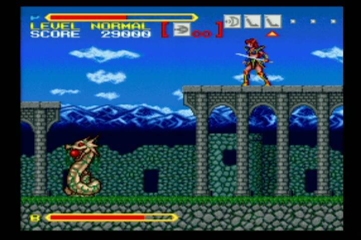 スーパーファミコン 『スーパーヴァリス 赤き月の乙女