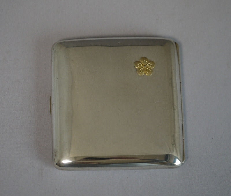 純銀製 下賜品 李王家 シガレットケース | 戦前日本のアンティーク 