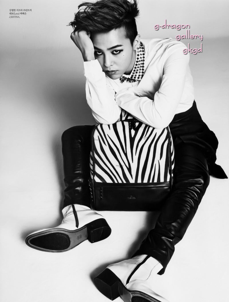 G Dragon Elle Korea 14年2月号 高画質スキャン画像10枚 K Pop Bigbang Twice Exo 防弾少年団 東方神起 Super Junior最新情報