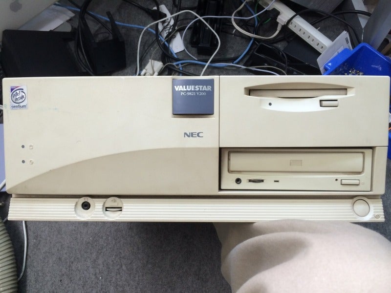 NEC PC-9821V200 S7D2 キーボード セット フルメンテナンスMSDOS