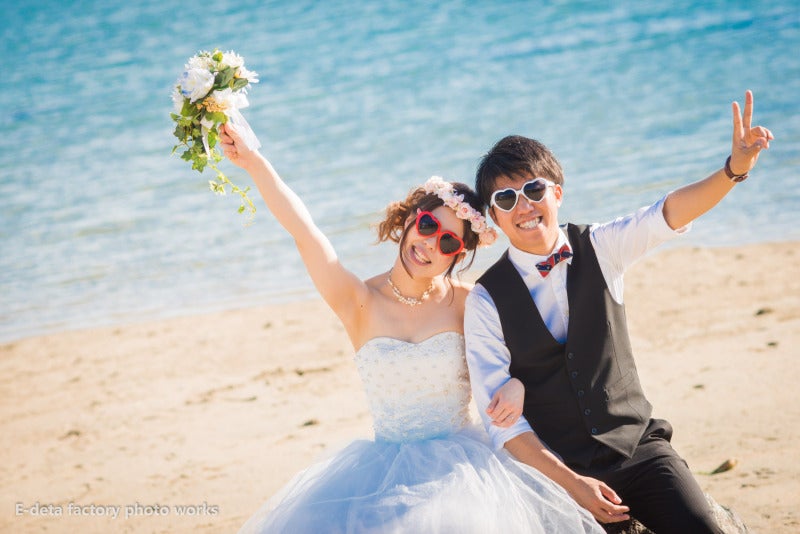 【大阪】海ロケーション・結婚式の前撮り撮影♪ 結婚式・前撮りのカメラマン 出田 憲司のブログ