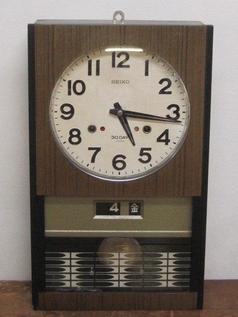 SEIKO SHA精工舎振り子時計ゼンマイ掛け時計柱時計ボンボン時計昭和レトロ-