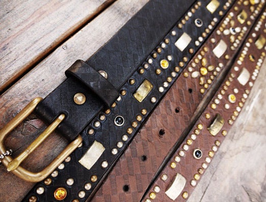 HTC □当店別注 Emboss Narrow Studs Belt□ | PANTY SHOP BLOG