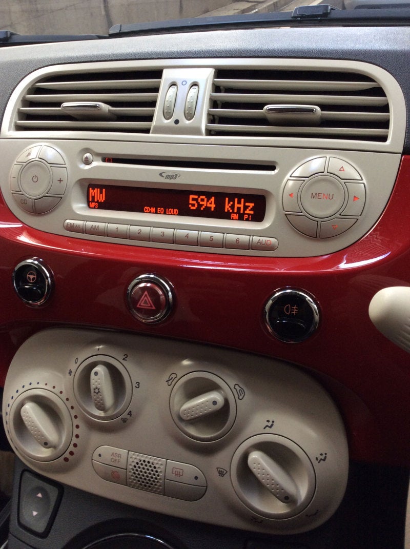 ミニ・インプレッション (Fiat500) オーディオ装置 | フィアット500