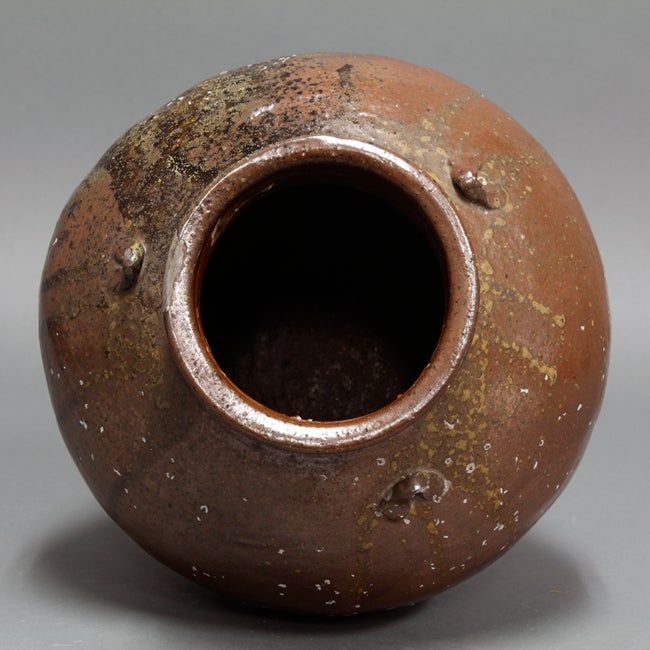 景色の美しい古丹波の三耳壺 | 古美術・骨董 集のブログ 景色の美しい古丹波の三耳壺 | 古美術・骨董 集のブログ
