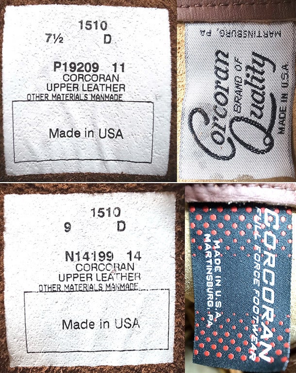 CORCORAN 1510 Historic Brown Jump Boot コーコランUSA製 CORCORAN 1510 Historic Brown Jump Boot コーコランUSA製