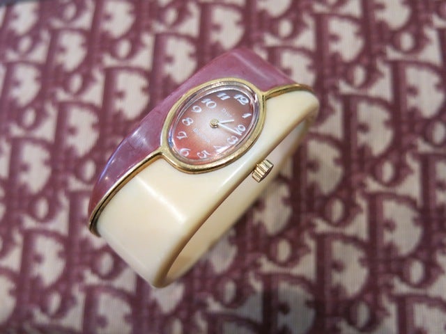Dior ヴィンテージ ディオール 70年代 時計 ブローバー ダブルネイム