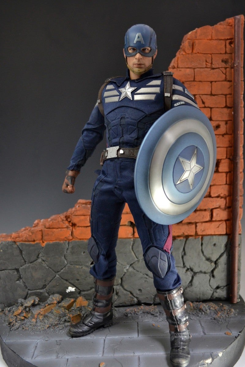 MMS キャプテン・アメリカ(ステルススーツ版)&スティーブ MMS キャプテン・アメリカ(ステルススーツ版)&スティーブ
