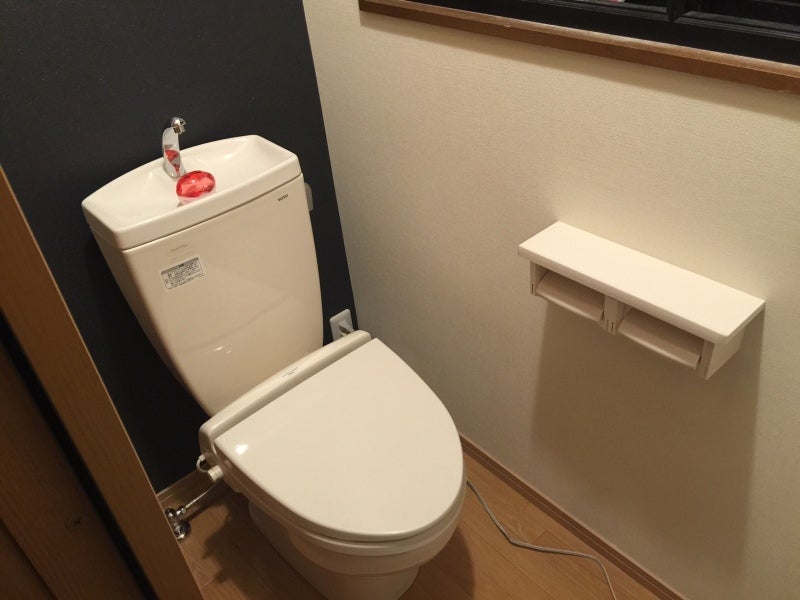 女性専用トイレ、遂に完成です。 小松市の居酒屋 肴屋38（つまみやさんぱち）