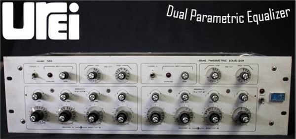 UREI MODEL 546 Dual(2ch) Parametric イコライザー | LA Jazz, Inc