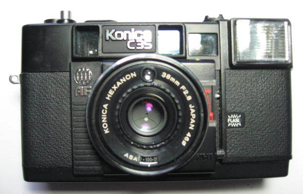 カメラ フィルムカメラ Konica C35AF分解しました | 見よう見まねのブログ