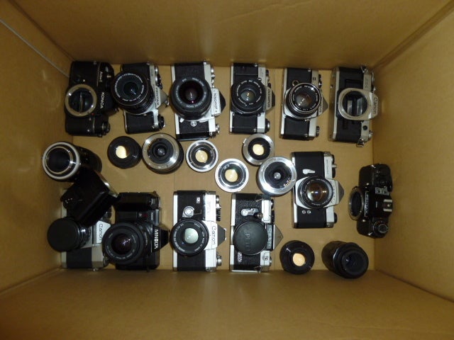 フィルムカメラを整理.....その後...買っちゃいました フィルムカメラを整理.....その後...買っちゃいました