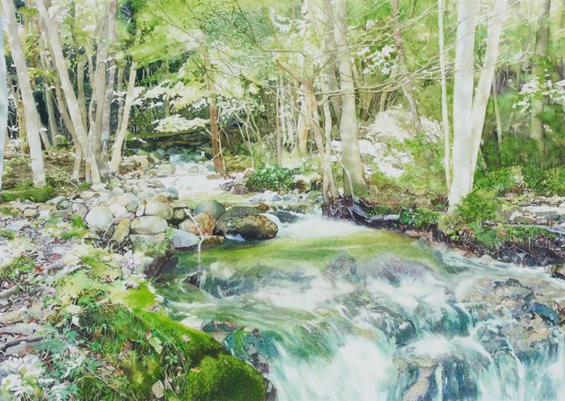 小林啓子さんのアーティストトークと、水彩画教室の締め切りについて | Tsugumi Art Works™