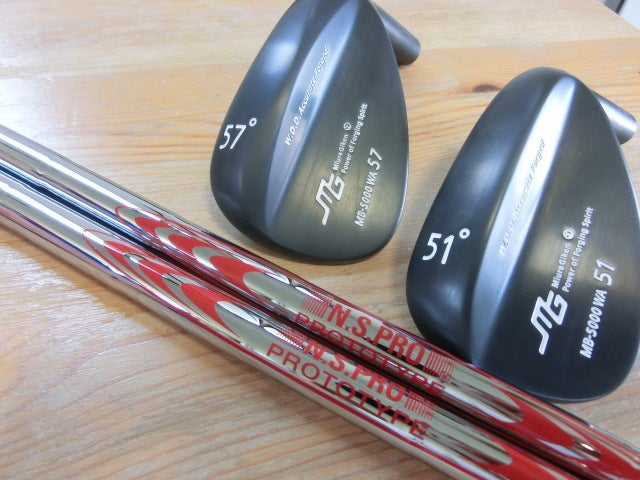 三浦技研MB-5000WAウェッジ51°,57° | 1up GOLF物語 三浦技研MB-5000WAウェッジ51°,57° | 1up GOLF物語