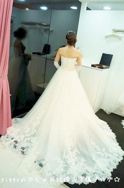 ドレス試着② イノセントリー東京   のおしゃれ結婚式準備ブログ