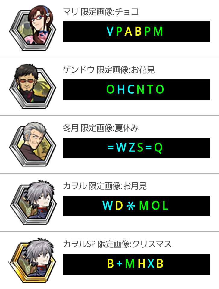 CR エヴァ7 パスワード♪ | シェリーのなんとなくブログ(・∀・)