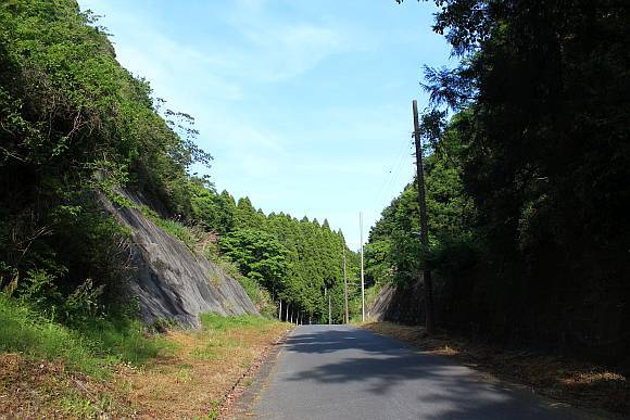 睦沢町佐貫の隧道跡