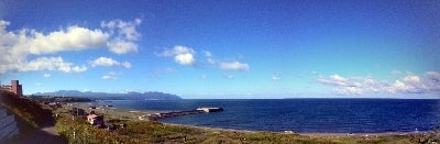 朝の海