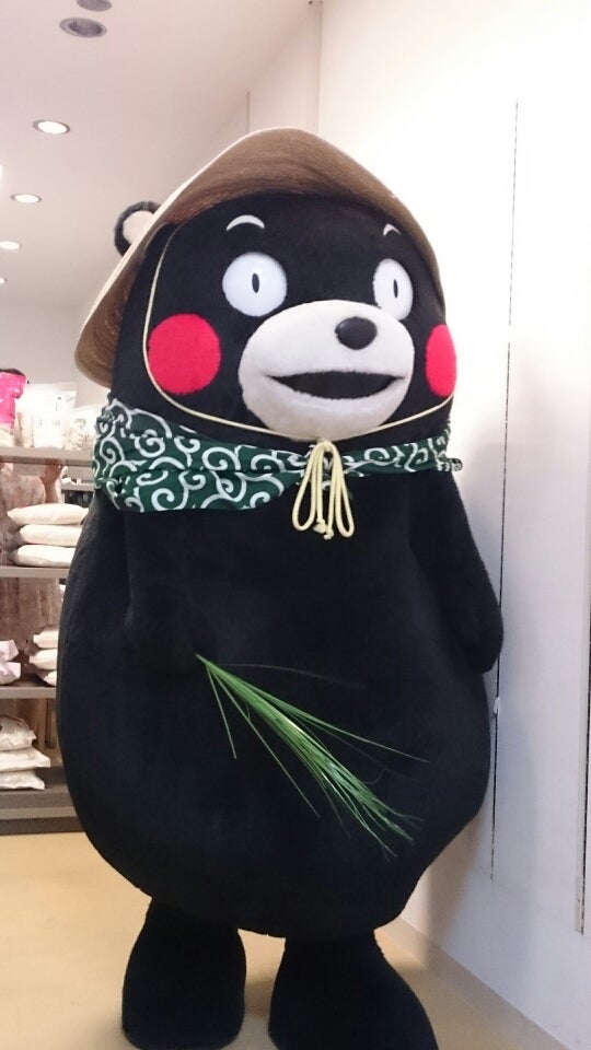 くまモンが高島屋京都店にやってきた1 11時の回だモン! 稲穂だモン