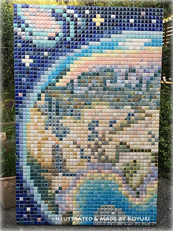 ドット絵→タイル:地球☆ | もけにょに ドット絵→タイル:地球☆ | もけにょに