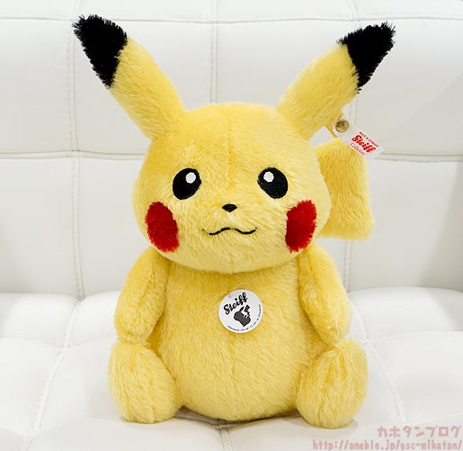 明日より予約開始!「ピカチュウ」のシュタイフ製ぬいぐるみ 明日より予約開始!「ピカチュウ」のシュタイフ製ぬいぐるみ