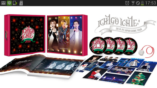 2014 JYJ JAPAN DOME TOUR【一期一会】 DVD 12月11日注文受付