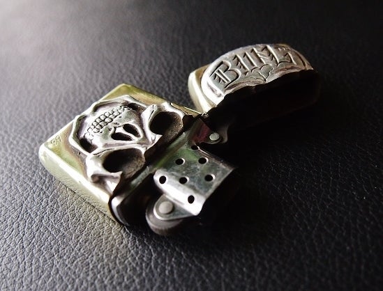 BWL Skull on Zippo | moyo's garage BWL Skull on Zippo | moyo's garage