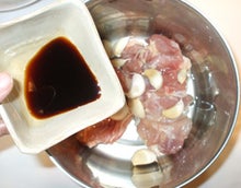 5にんにく鶏もも肉