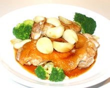 8にんにく鶏もも肉