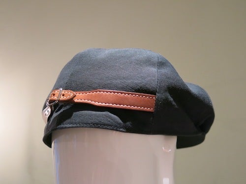 HERMES ヴィンテージ エルメス ハンチング帽 黒 | 【Kio Vintage】