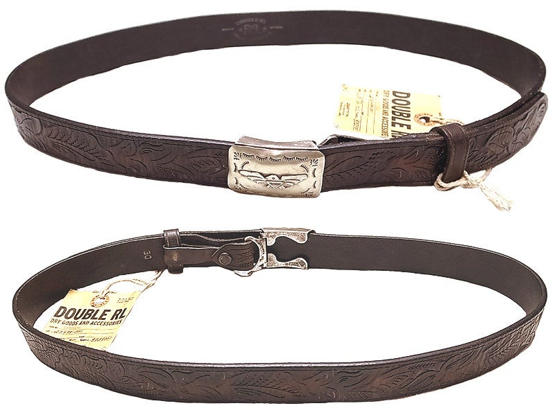 ダブルアールエル ベルト STATZ BELT/Thunderbird Buckle Belt ダブルアールエル ベルト STATZ BELT/Thunderbird Buckle Belt