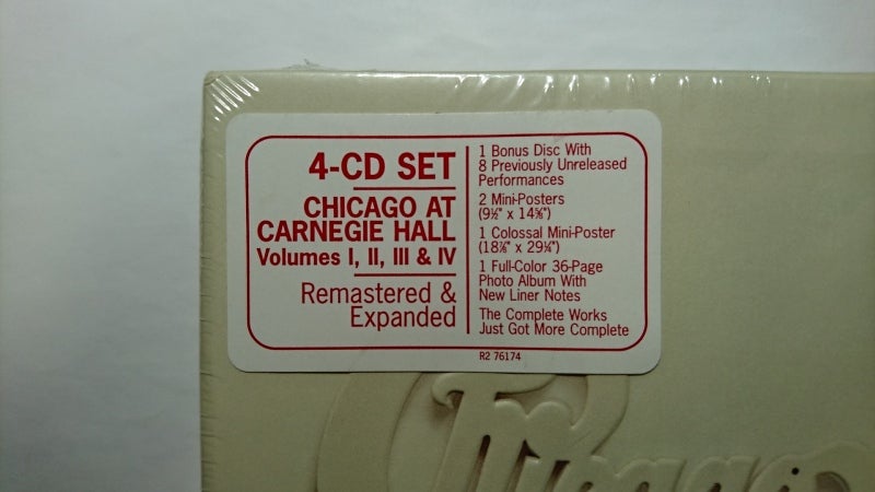 シカゴ／アット・カーネギー・ホール　4CDボックス